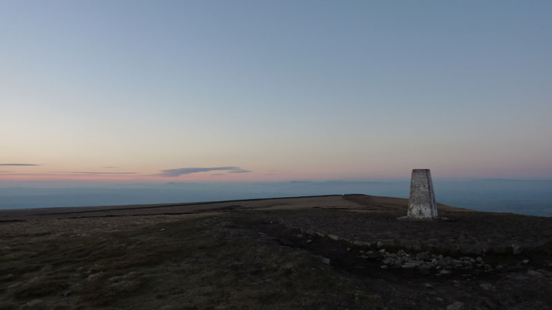 Trig point on Pendle